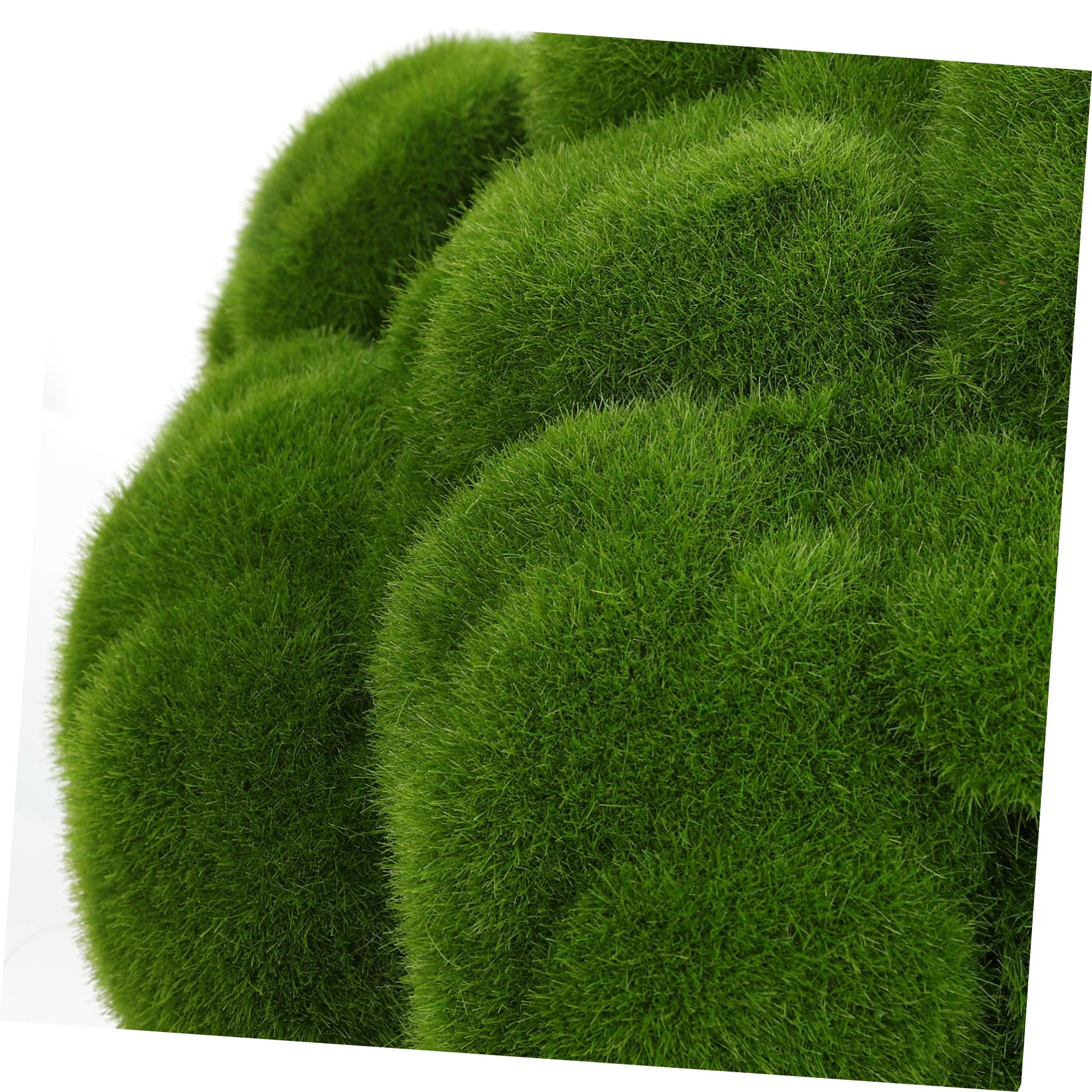 Bola de Musgo Artificial Decorativa Verde, PVC, Colgante para Techos