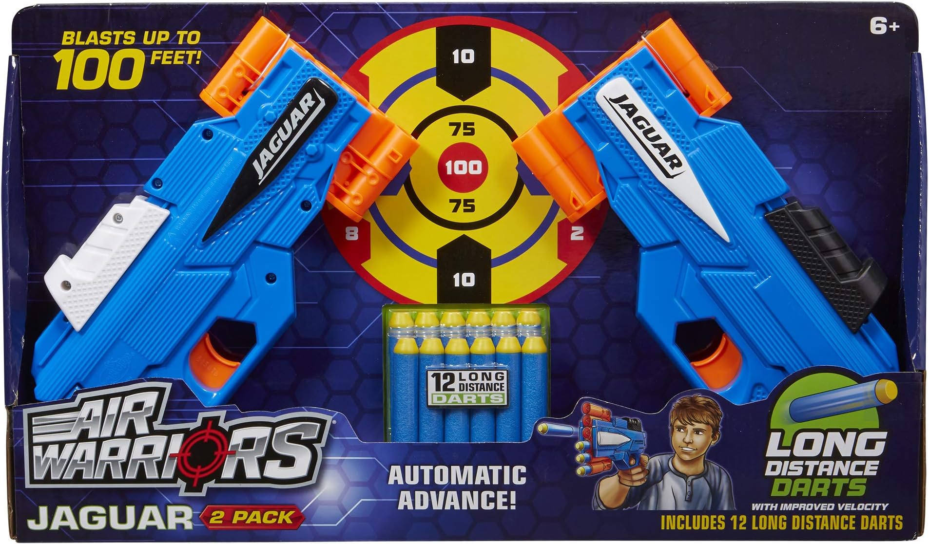 Air Warriors Jaguar 2-Pack Dart Blaster Set