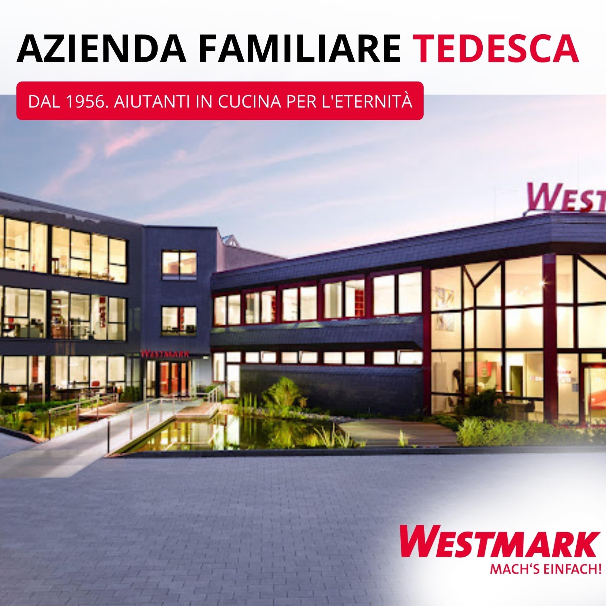 Westmark Mestolo Pro – piccolo in acciaio inossidabile per la cucina professionale – Mestolo per salse, condimenti, ecc. – Argento, Ø 9 cm, 200 ml