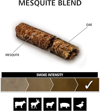 Broil King 63921 Mesquite Blend Hardwood Grilling Pellets, Wood