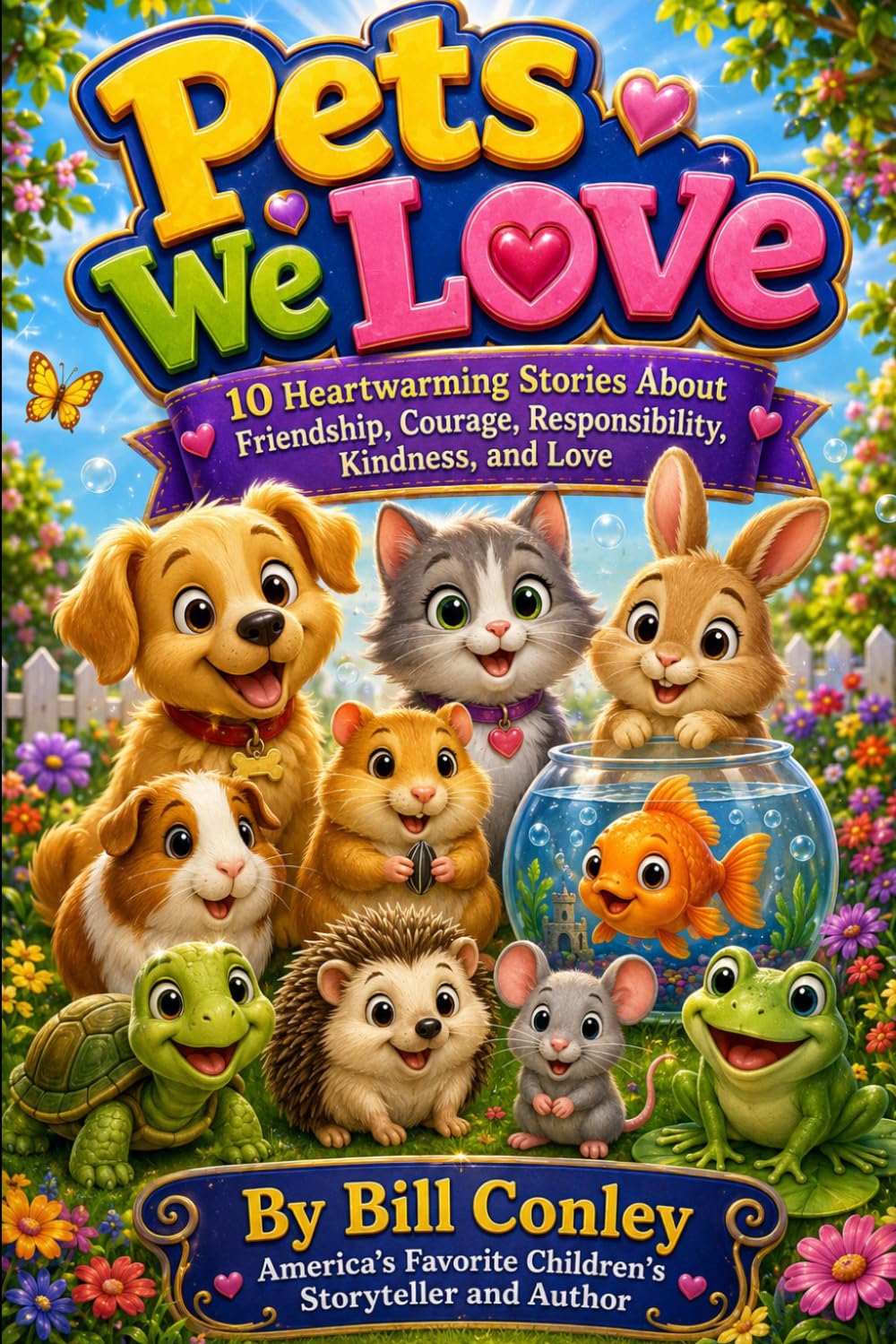 PETS WE LOVE: 10 Heartwarming Stories About Friendship, Courage, Responsibility, Kindness, and Love