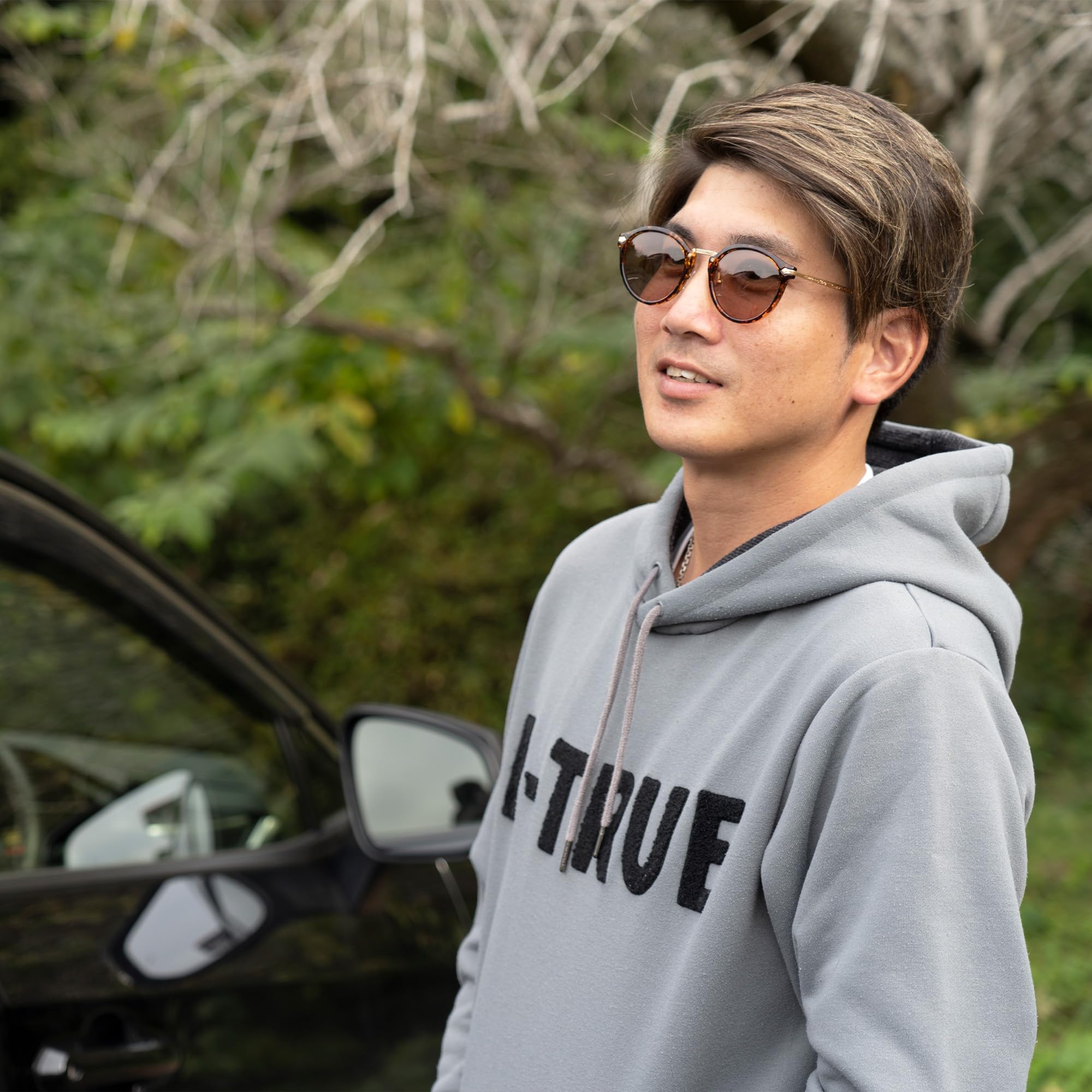 Amazon | [バニーウォーク] 偏光サングラス BW-028 BW-0283C ブラウン