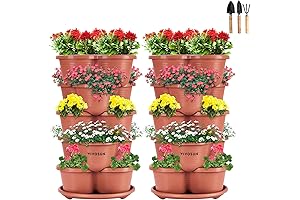 VIVOSUN 2-Pack 5 Tier Vertical Planter for Gardens