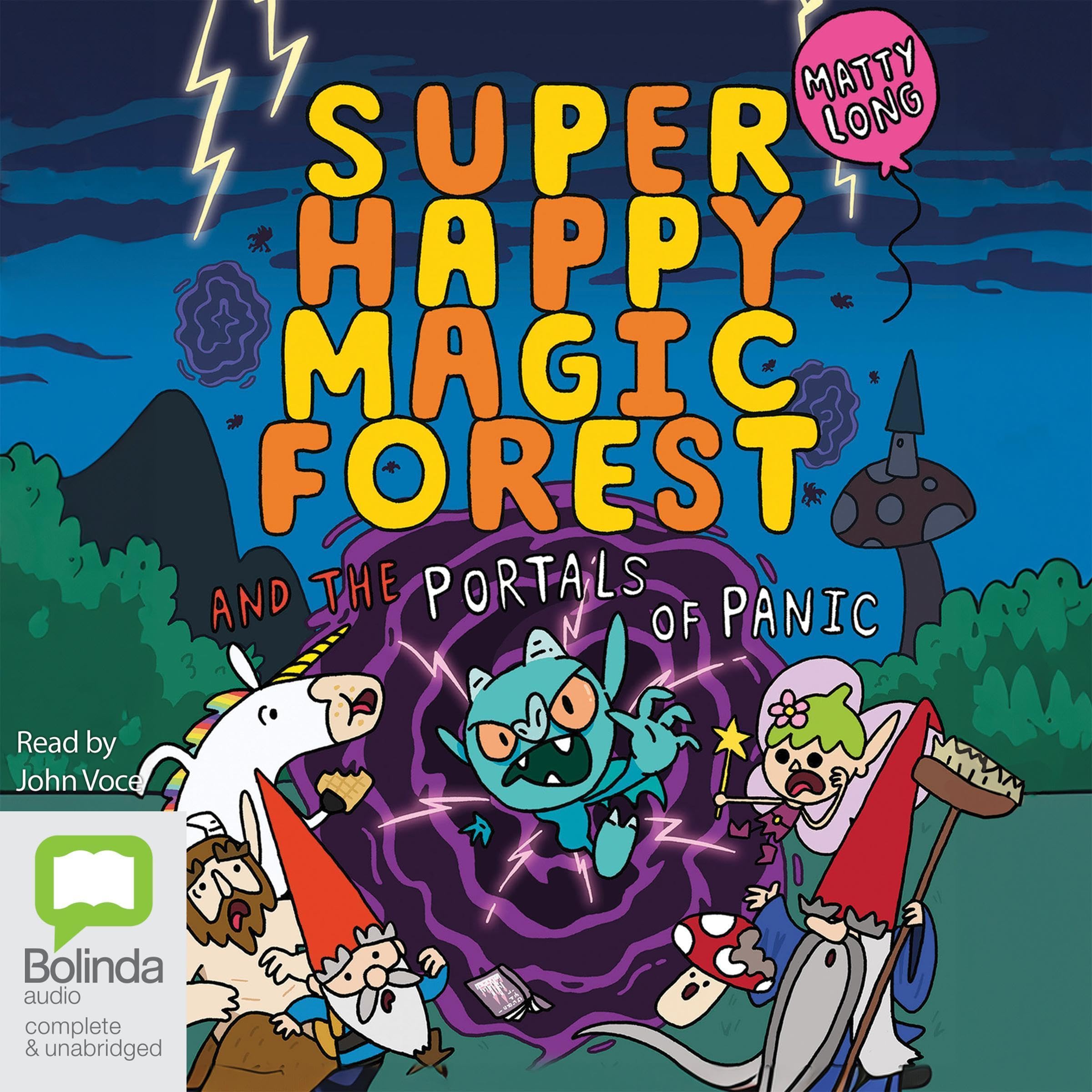Cover art for Super Happy Magic Forest and the Portals of Panic