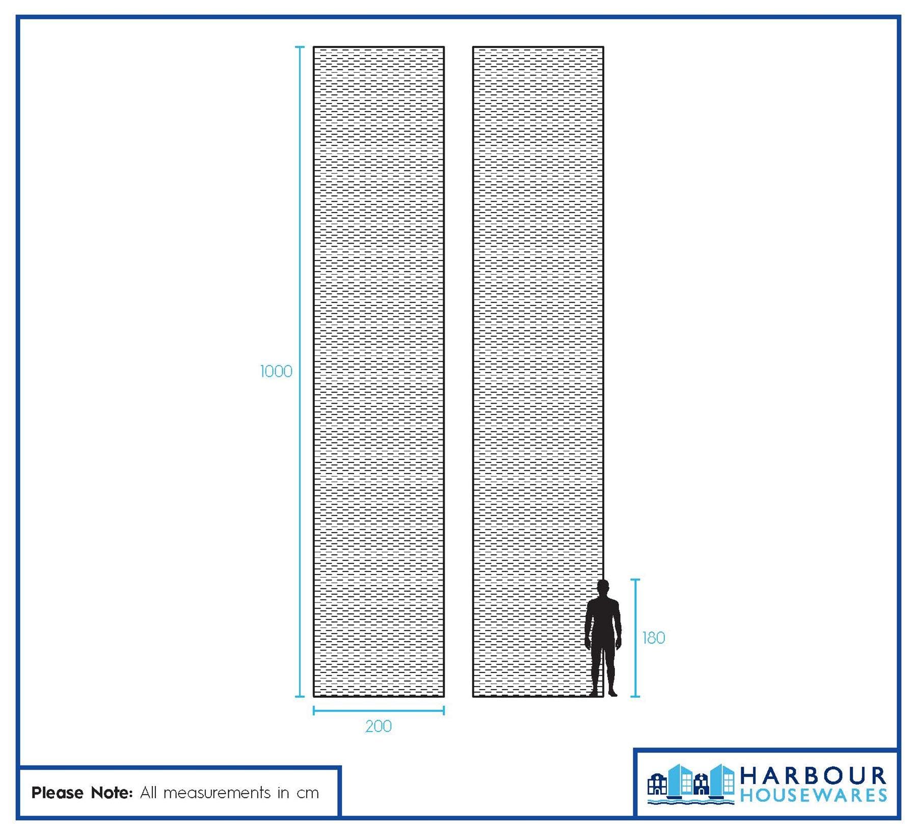 Harbour Housewares 30gsm Toison Végétale Antigel Set avec Piquets & Plaques - 2M x 20M (2 Rouleaux) - Blanc - Horticole Hiver Envelopper Couverture Protecteur Filets pour Plein Air Jardin Plantes