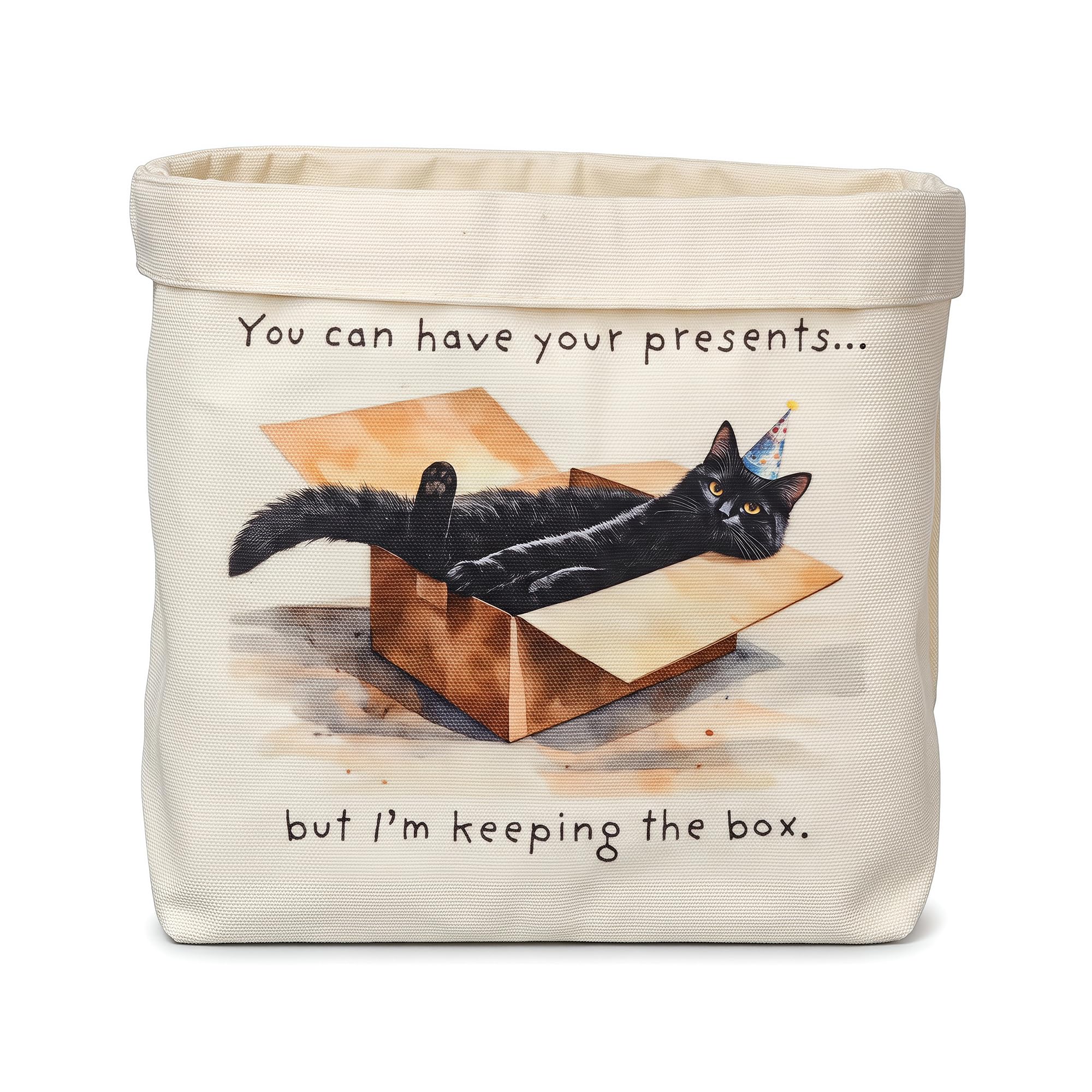 Cat Gifts for Women Cat Lovers Bread Basket, Funny Jokes Birthday Gifts