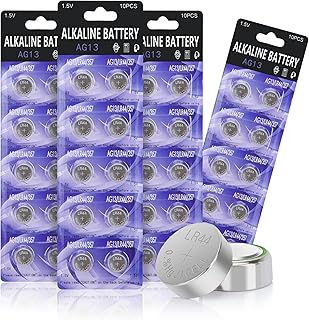 LR44 Batteries LR44 Button Cell Battery 40 Pack,LR44 AG13 357 303 SR44 Battery 1.5V Button Coin Cell Batteries