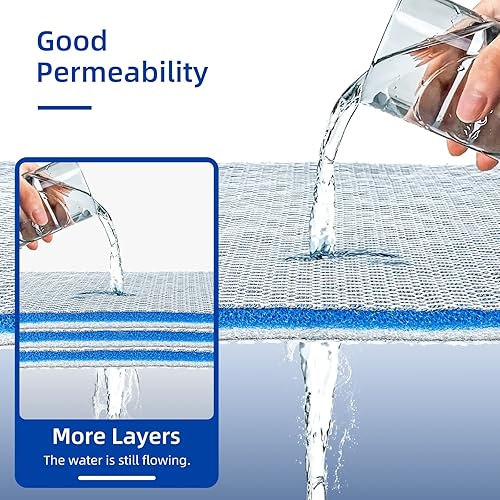 Miniatura 4 de Filtración Acuario Filtro Medios, Filtre Floss, Esponja y Almohadilla Que Ofrecen Filtración Eficiente Permeabilidad al Agua Excepcional