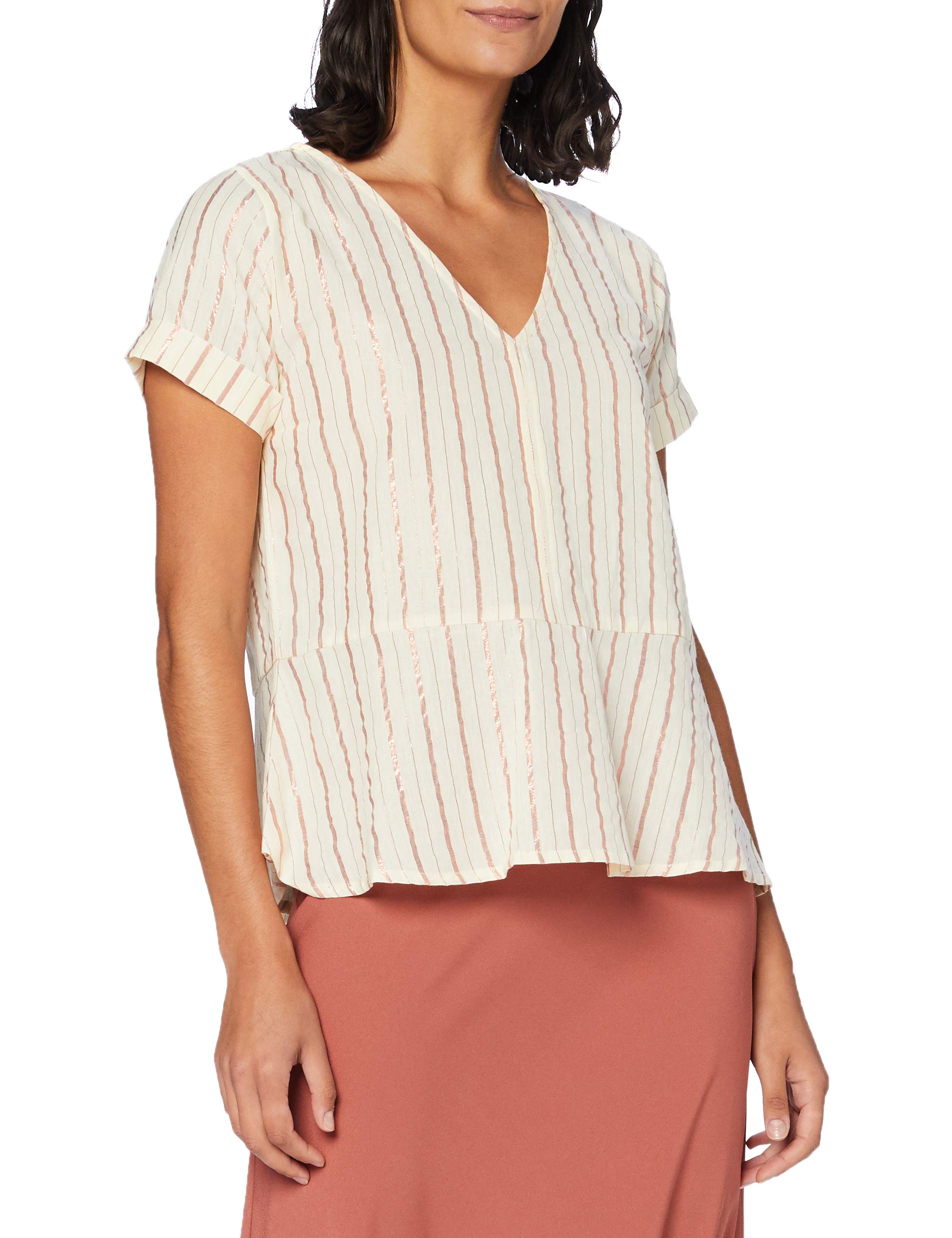 SPARKZ COPENHAGEN Hilma Peplum Top SS Blouse Femme