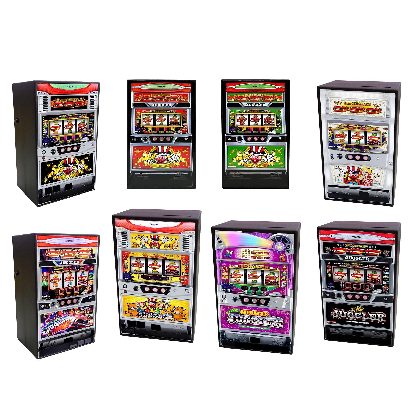 Amazon.co.jp: ジャグラー 光って音が鳴る！コインバンク みんなの