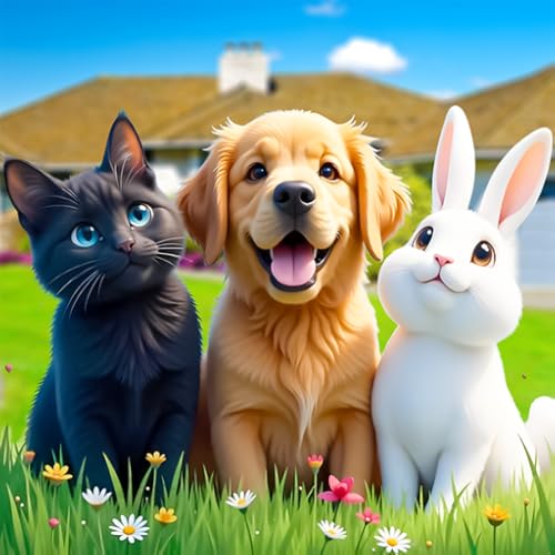 Simulador de refugio de animales en el mundo virtual de rescate de mascotas: adorables juegos de animales