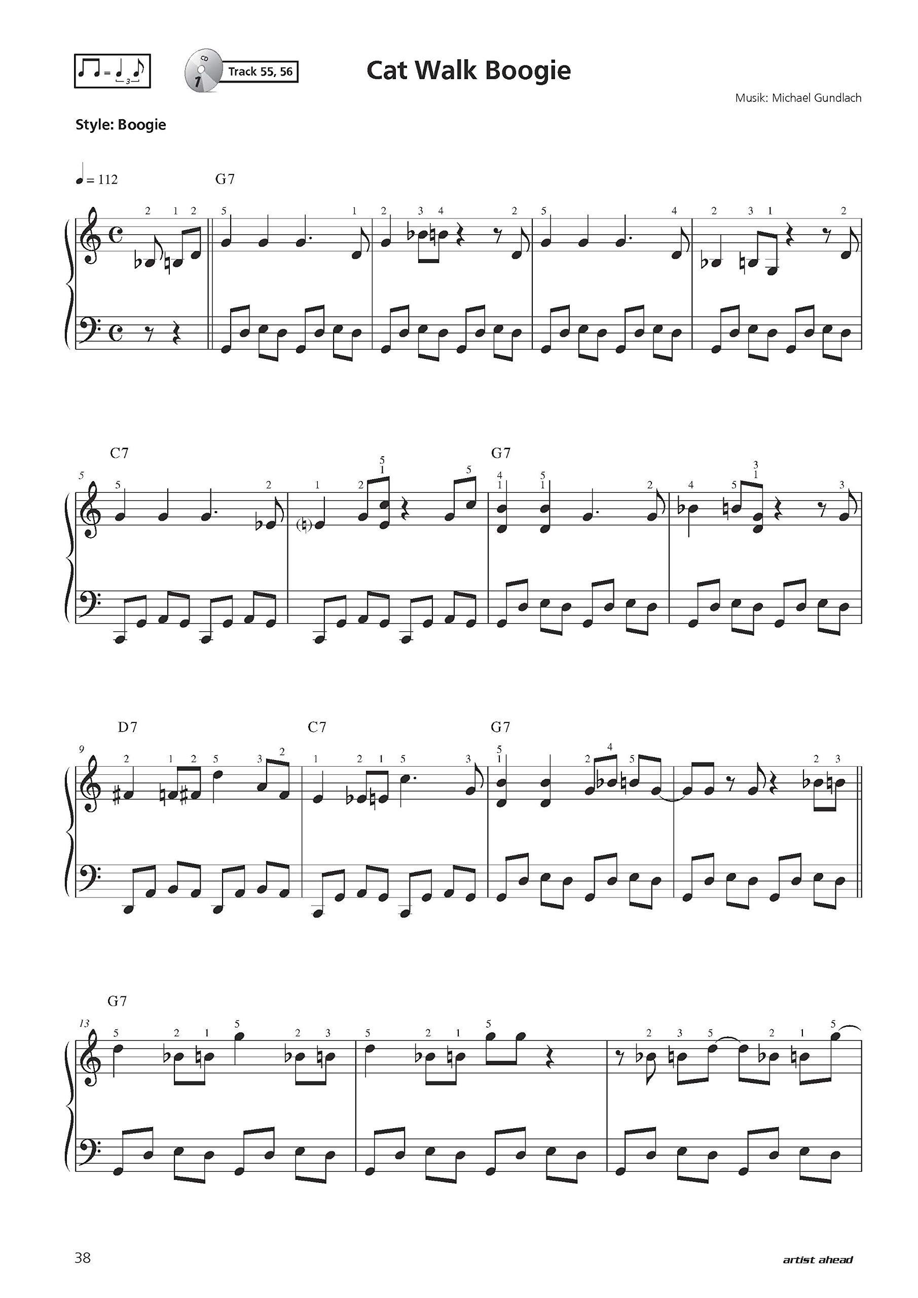 Die außergewöhnliche Schule für Blues-Piano: Der einfachste Weg zur perfekten Blues-Improvisation (inkl. Download). Lehrbuch für Klavier. Klavierschule. Klavierstücke. Klaviernoten. Musiknoten.