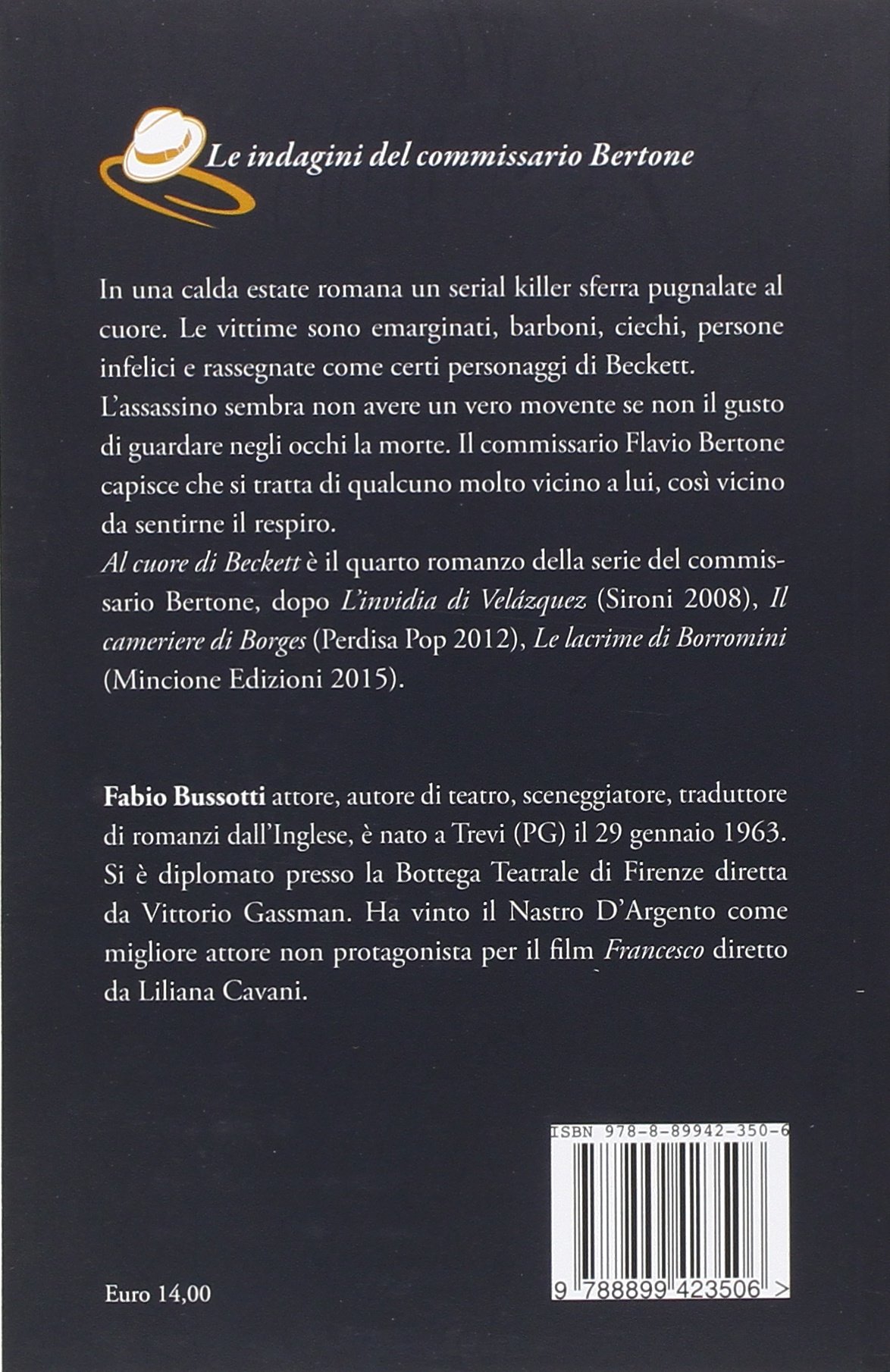 Al cuore di Beckett. Le indagini del commissario Bertone