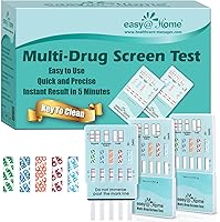 Vista 15 de Easy@Home Kit de prueba de drogas en orina de 5 paneles [paquete de 5] - THC/marihuana, cocaína, OPI/opiáceos, AMP, BZO todas las tiras de prueba