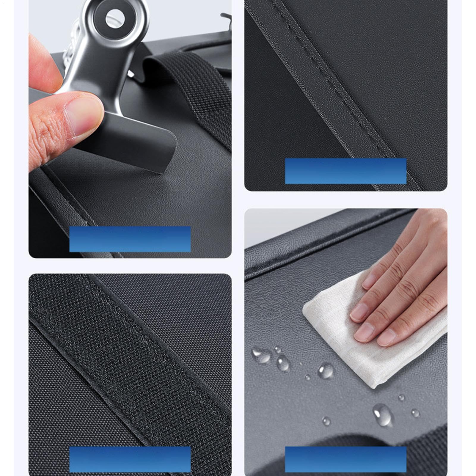 Organizer Da Schienale Per Bagagliaio Pouch In Con Fibbia Per Interni Auto | Organizer Sospeso Per Bagagliaio E Sedile Per Oggetti, Snack, Bevande, Borracce, Ombrelli E Giocattoli, Per Viaggi E Tr