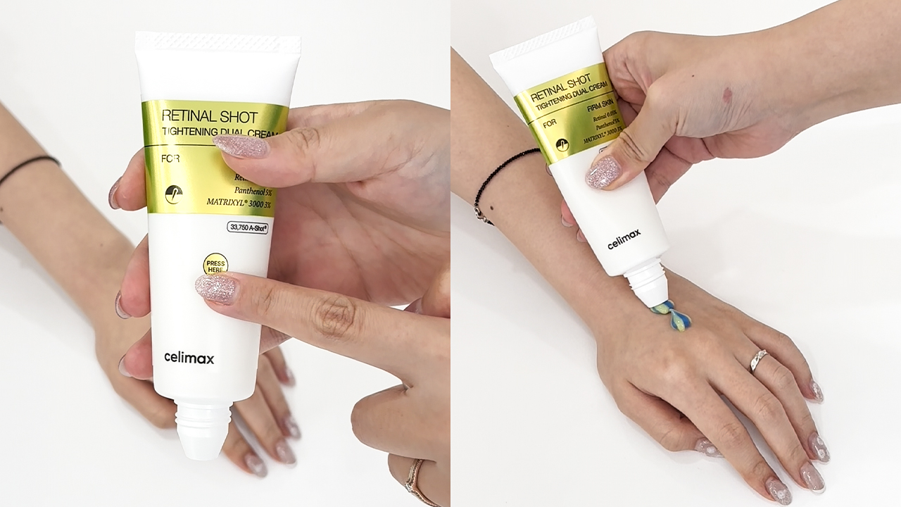 Amazon.com: celimax The Vita-A Retinal Shot Tightening Dual Cream