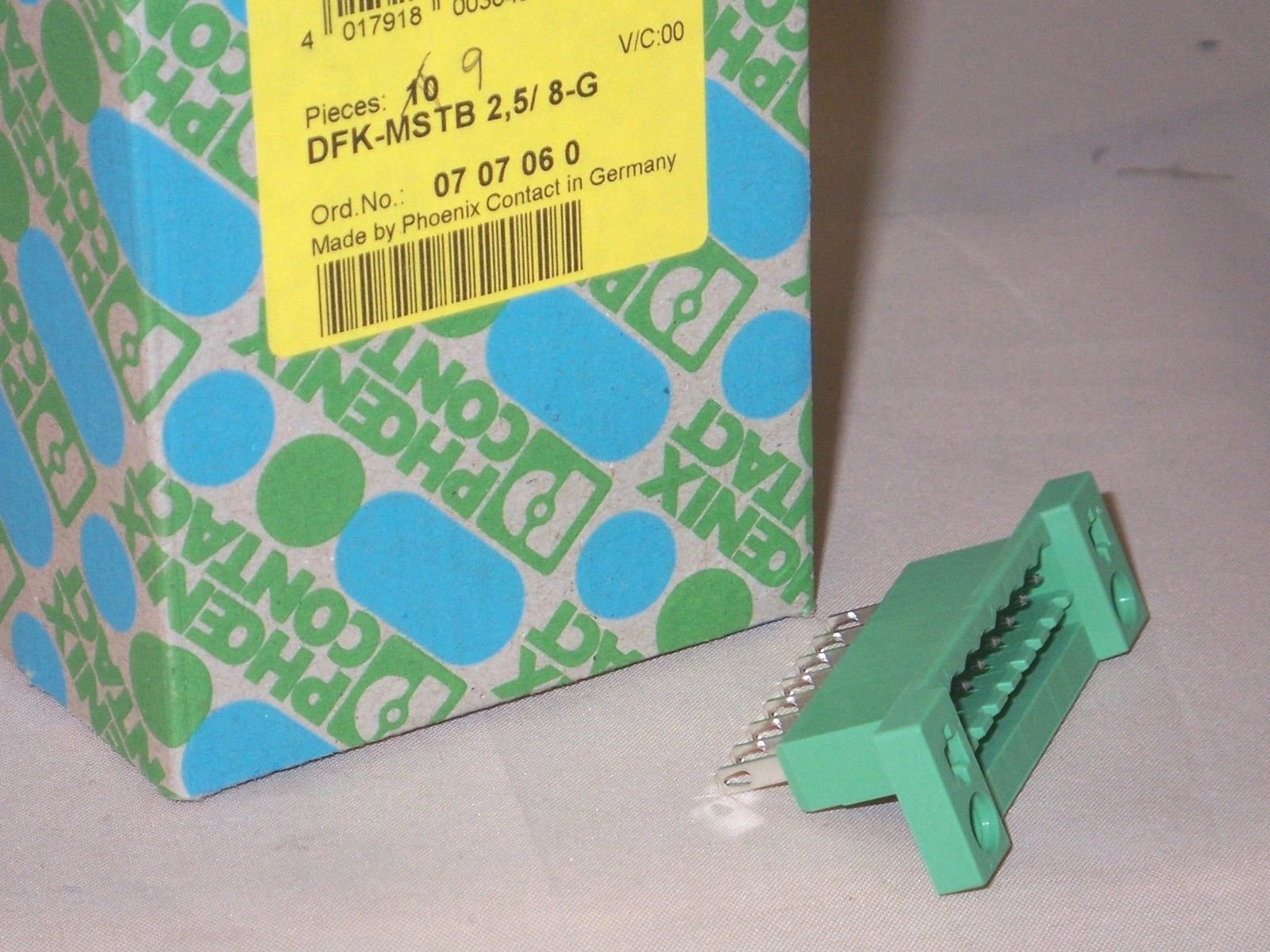 される フェニックスコンタクト - DFK-MSTB 2,5/10-GF - 0710109 （50入） DFKMSTB2.510GFの通販は ...