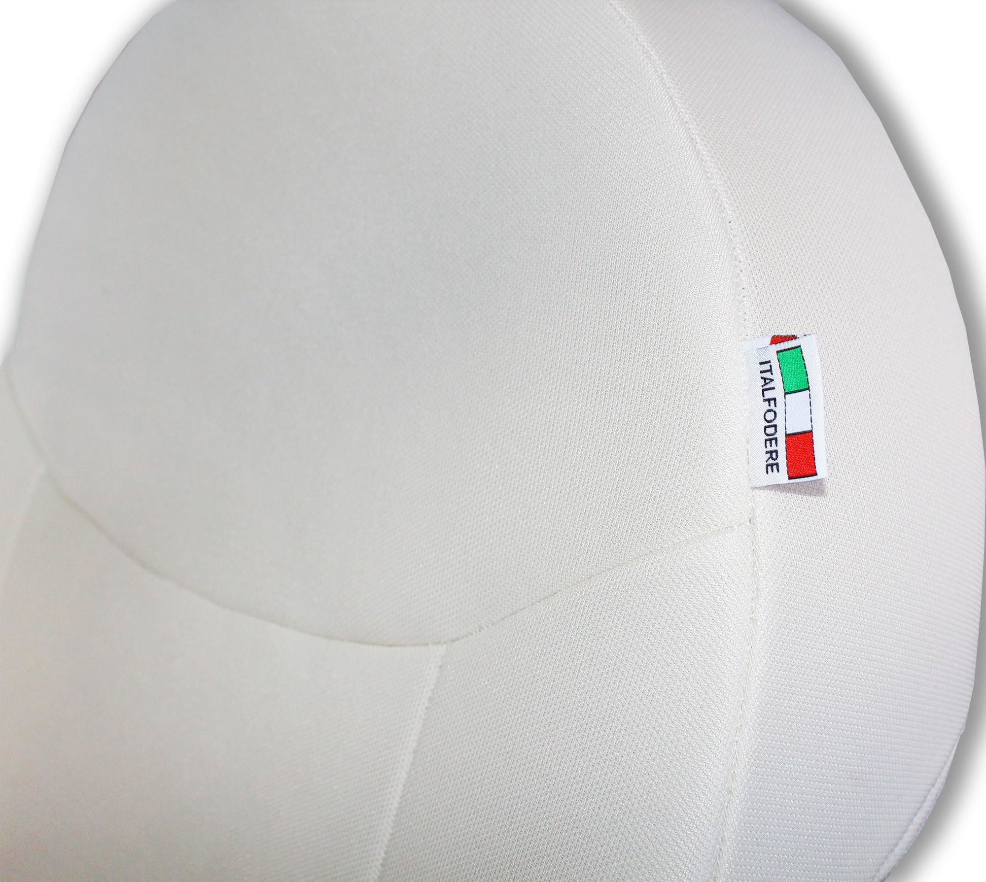 Italfodere - Coppia Coprisedili Anteriori Compatibili con Fiat 500 Riva Dolcevita - Accessori Auto Interni - Cotone Accoppiato Gommapiuma - Confortevoli e Resistenti - Facili da Installare