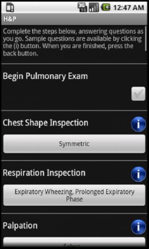 Smart Medical Apps - H&P