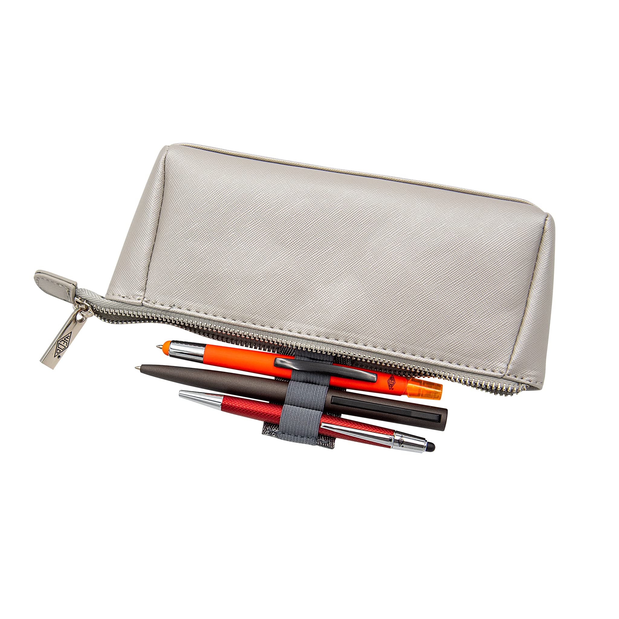 WEDO School Pencil Case silver grey - Image 3