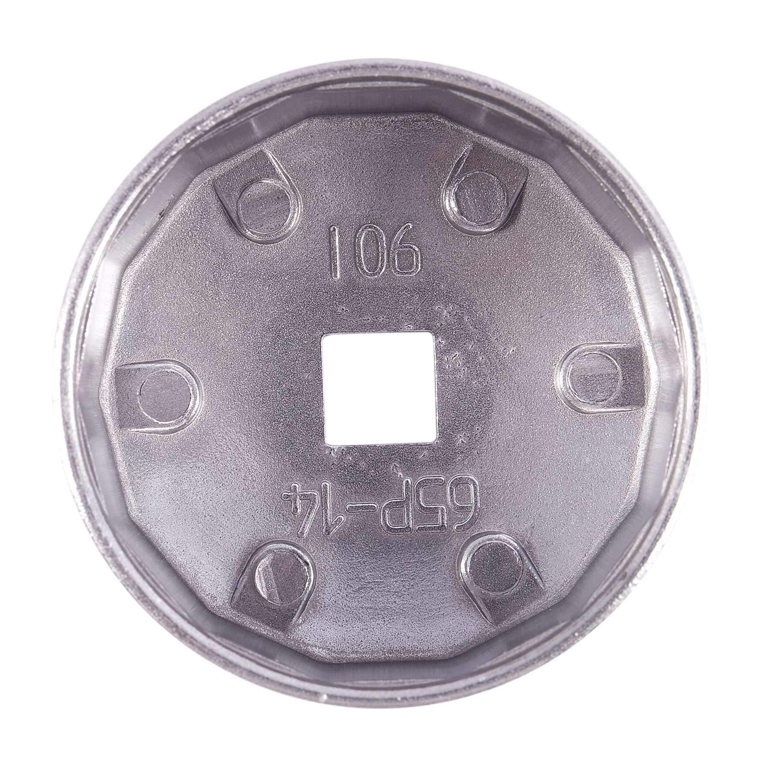Chiave a bussola per cappuccio filtro olio, 65 mm, 14 denti