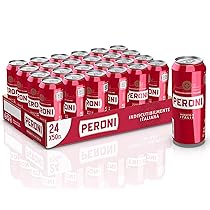 Peroni Birra Lattina, Cassa Birra con 24 Birre in Lattina da 50 cl, Birra Lager con Malto 100% Italiano dal Gusto Moderatamente Amaro, Gradazione Alcolica 4.7% Vol