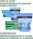 Neutrogena All-in-One Makeup Removing Cleansing Wipe, Waterproof Mascara Removal, Fragrance Free, Plant Based Wipes, 20 Count