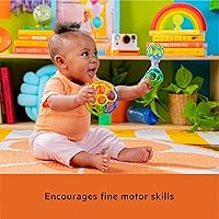 Vista 4 de Bright Starts Set de Regalo de Bolas Oball de Fácil Agarre - Agarra el Día, Juguetes de Bola y Sonajero 2-Pack, Libre de BPA, Unisex, Recién Nacido+