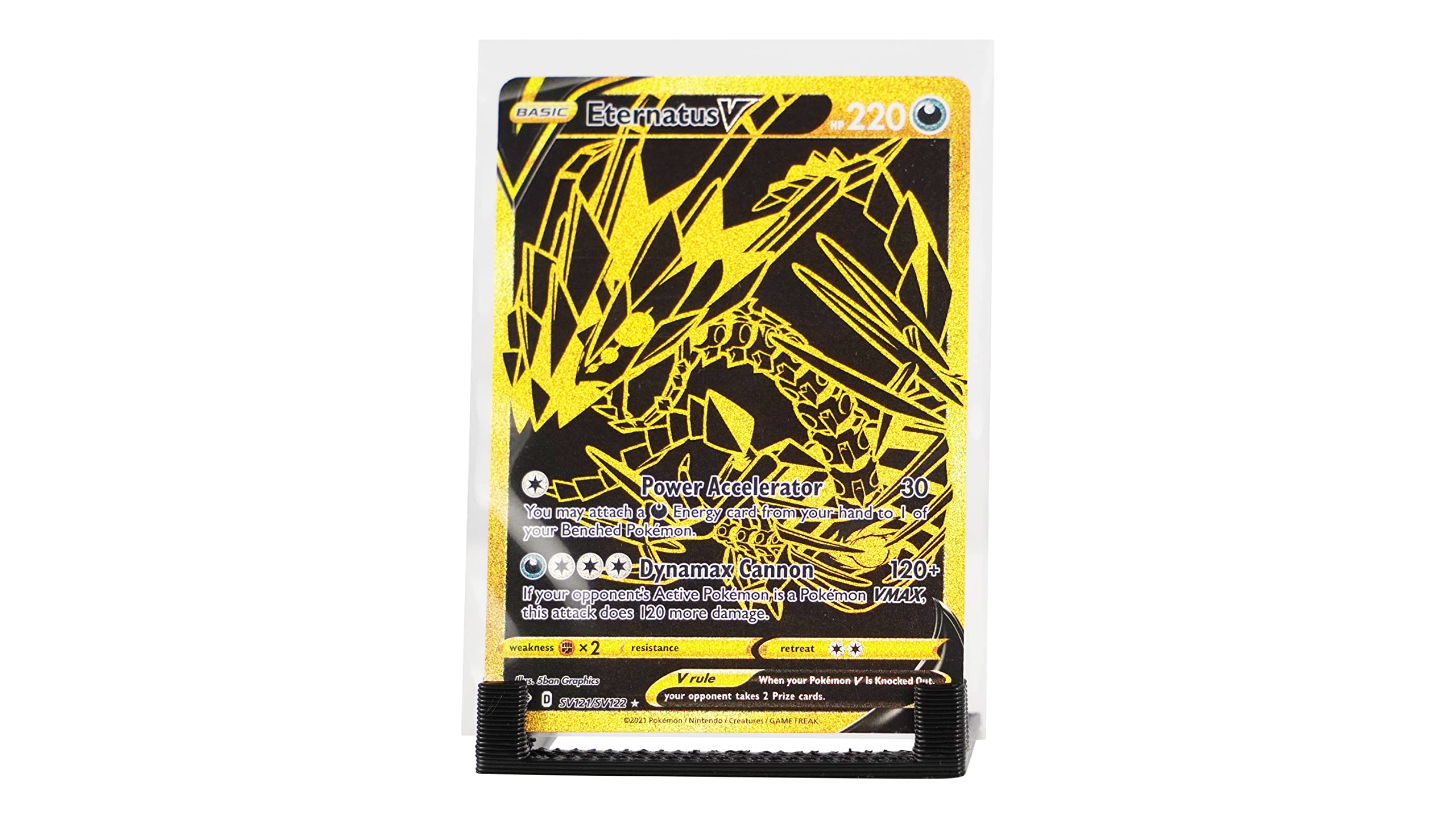 Michal Tech Ungraded Card Display 5 Pack Black