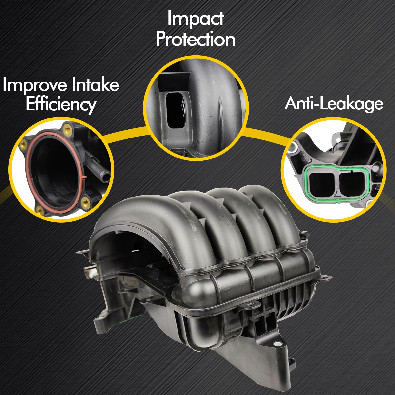 Amazon.co.jp: MILIPARTS インテークマニホールド マツダ 3 CX-3 CX-5