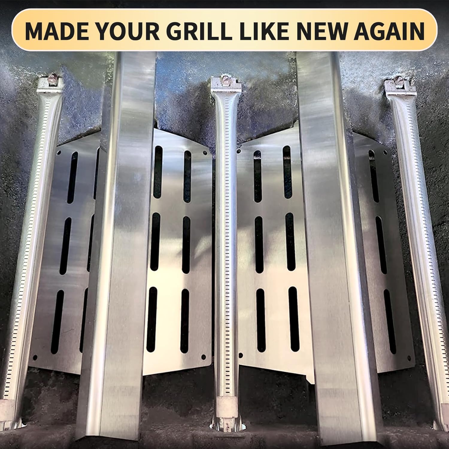 Grill Parts Replacement for Weber Genesis 300 Series, E310, S310, E320, E330, S330, EP310, EP320, EP330 Grill with Front-Mounted Control