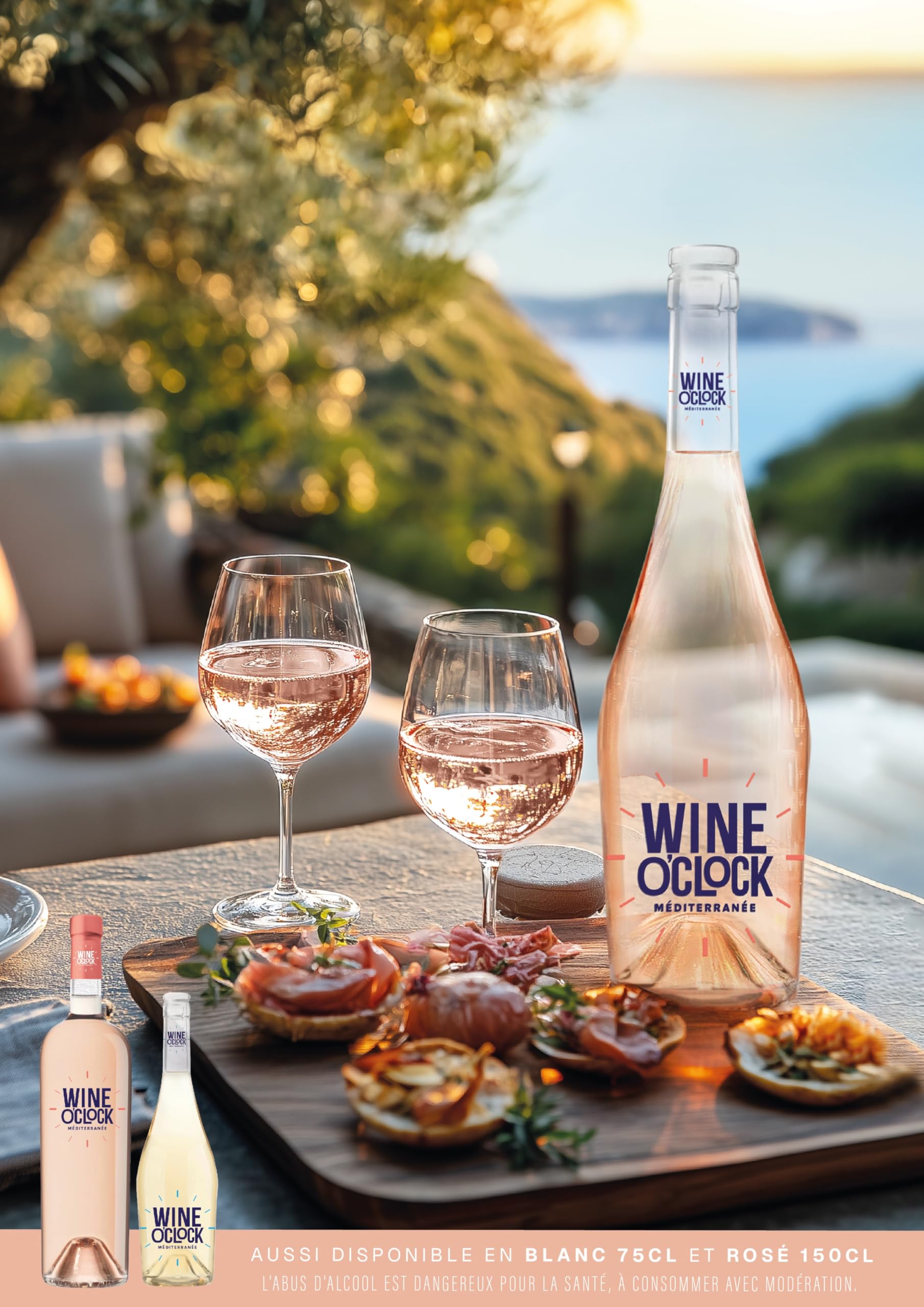 Wine O'Clock - Vin Blanc - IGP Méditerranée - 6x75cl