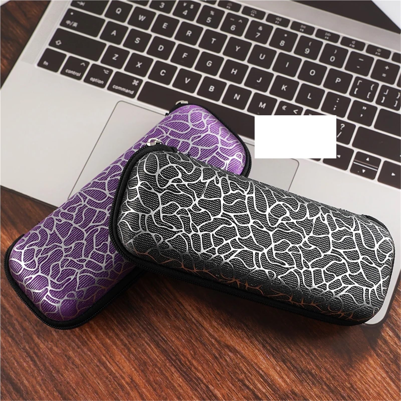 Estuche for gafas con cremallera Unisex, caja for, contenedores de protección, accesorios for mujeres y hombres, 2 uds Para Viajes Y Vacaciones