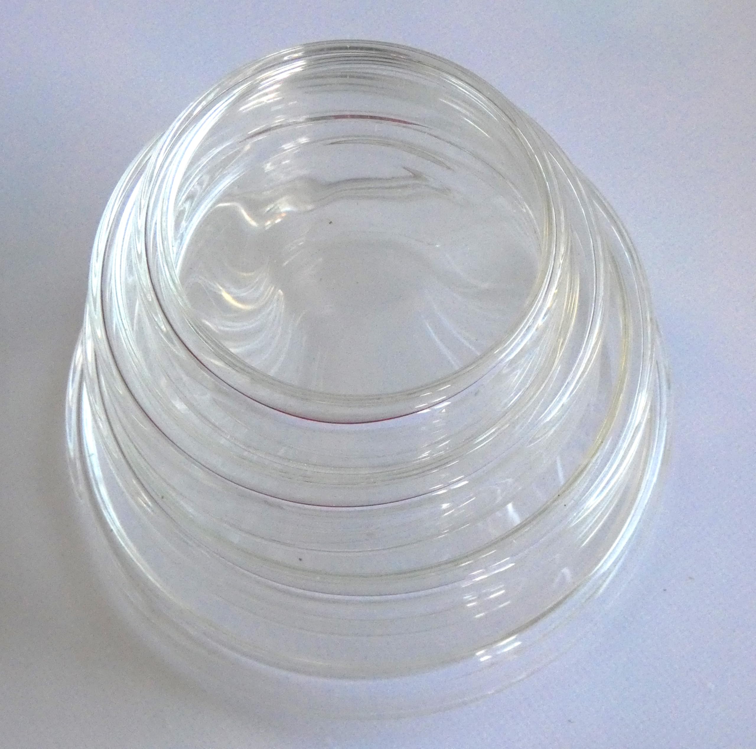 Glass Petri Dish, Tissue Culture Plate, Autoclavable Borosilicate Glass, Biology Microbiology Lab Dishes (Mixed 60/75/90/100 mm)