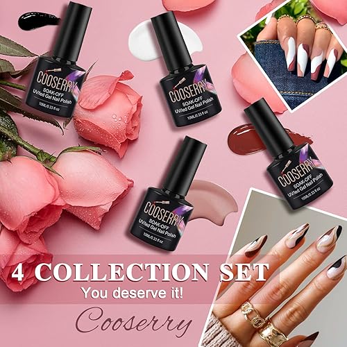 Miniatura 4 de Kit de uñas acrílicas para principiantes con todo, juego de uñas 65 en 1, juego profesional de acrílico con todo, kit de esmalte de uñas de gel con