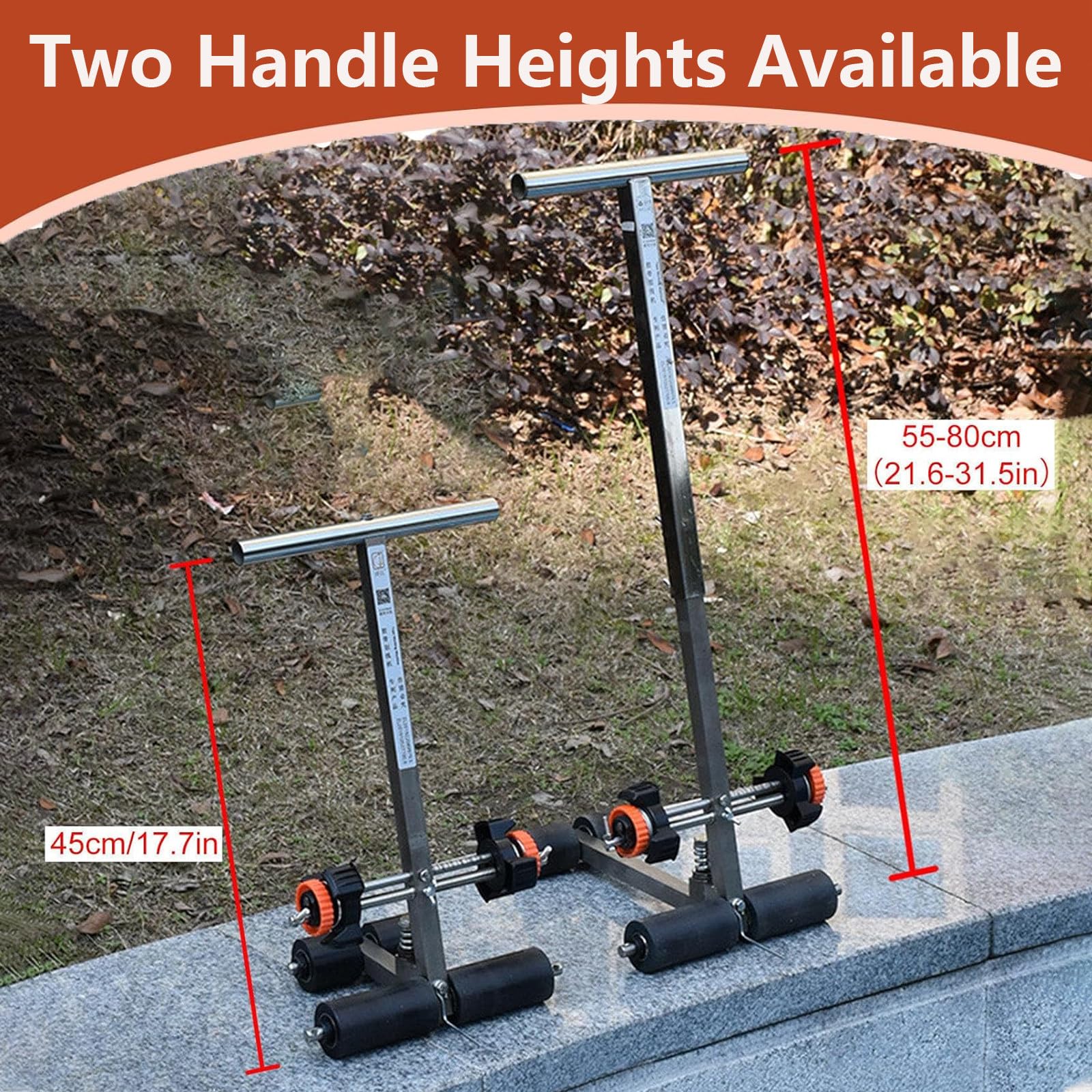 Kit De Máquina De Marcado De Cinta Manual para Marcar Líneas En Canchas Y Entradas De Vehículos, Altura Ajustable, Fácil De Usar.,45cm