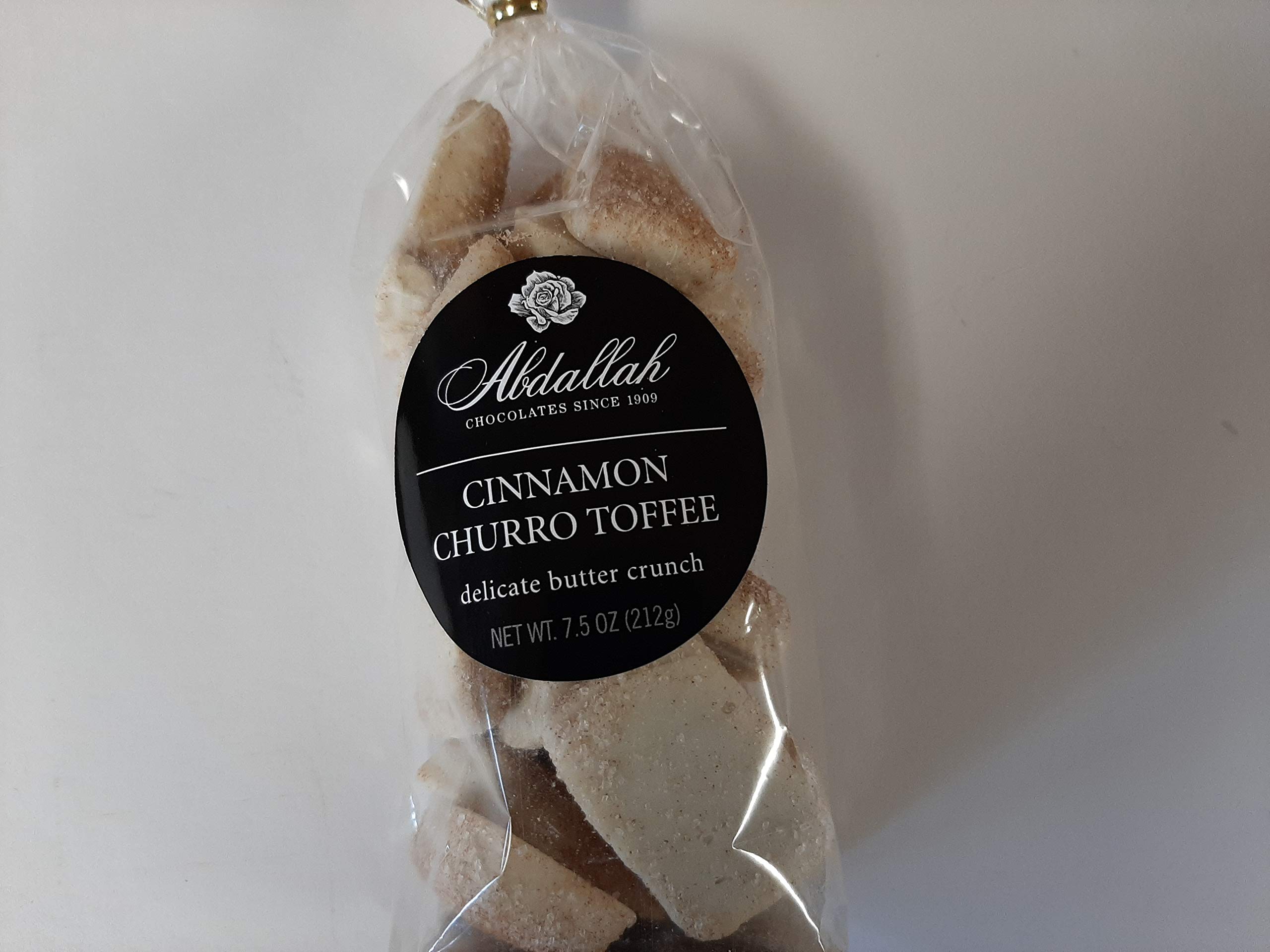 Abdallah Chocolates-Cinnamon Churro Toffee, Twin Pack(15 oz)