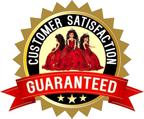 Miniatura 7 de Kinnex Collections by Amanda Muñeca paraguas de quinceañera de porcelana de 18" (membrillo anos)  KB18724  (Aqua)