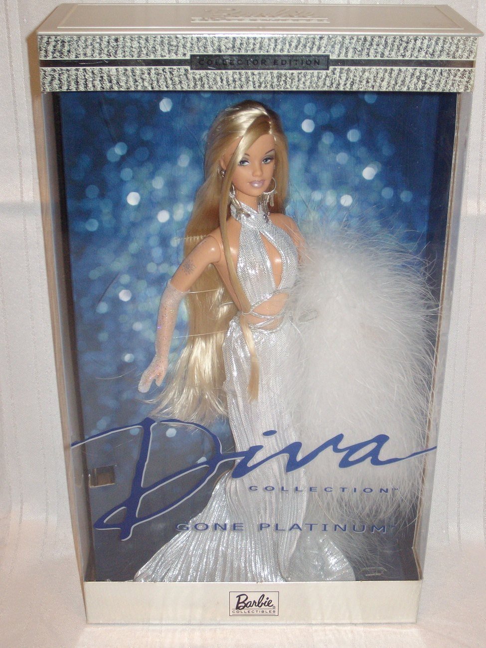 その他 Barbie Diva Collection gone platinam Diva Gone Platinum Barbie Doll Collector Edition 2001 Diva