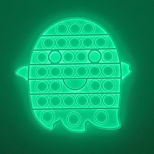 Juguete sensorial de burbujas para presionar y reventar que brilla en la oscuridad juguete para aliviar el estrés para relajarse y sentirse