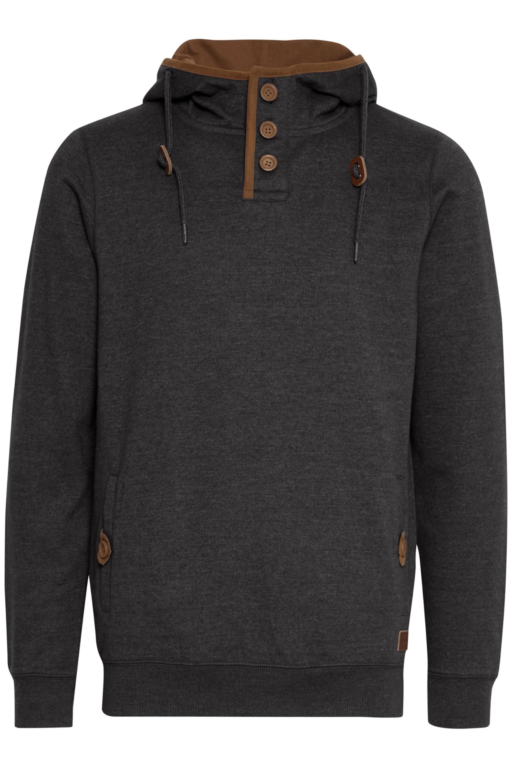 BLEND Alexo Men's Hoodie, Size:L, Colour:Charcoal (70818)