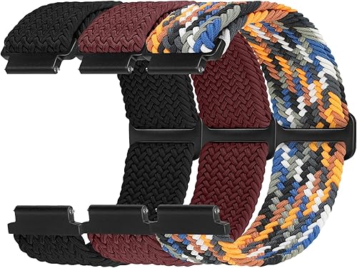 FTYQUEE Correas de reloj de nailon trenzadas compatibles con correas de reloj de 0.630 in, 0.709 in, 0.748 in, 0.787 in, 0.866 in, correa de FTYQUEE Correas de reloj de nailon trenzadas compatibles con correas de reloj de 0.630 in, 0.709 in, 0.748 in, 0.787 in, 0.866 in, correa de