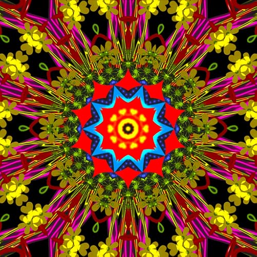 Kaleidoscope Spin Paint Art