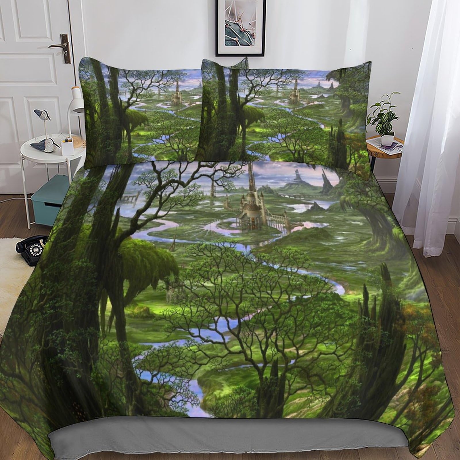 Housse de couette cinéma 200x200 cm parure lit douce pour un sommeil serein