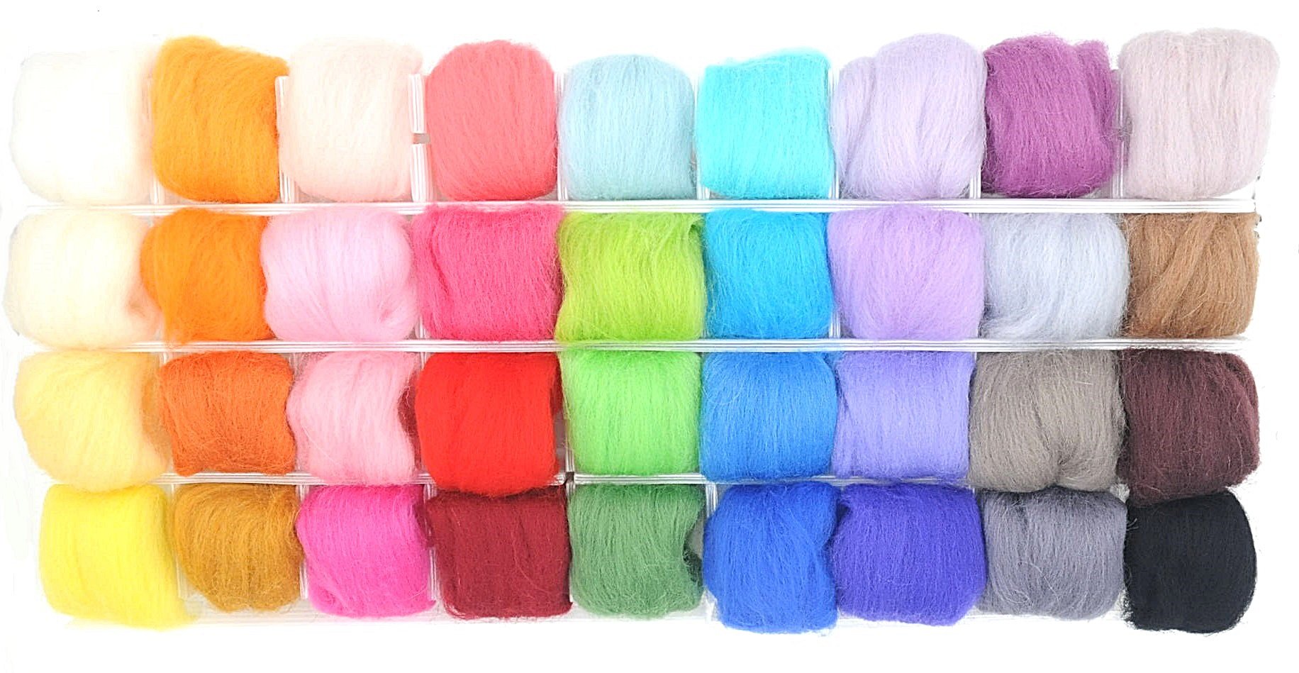羊毛フェルト　Colorful.ページ ぺろけとちち