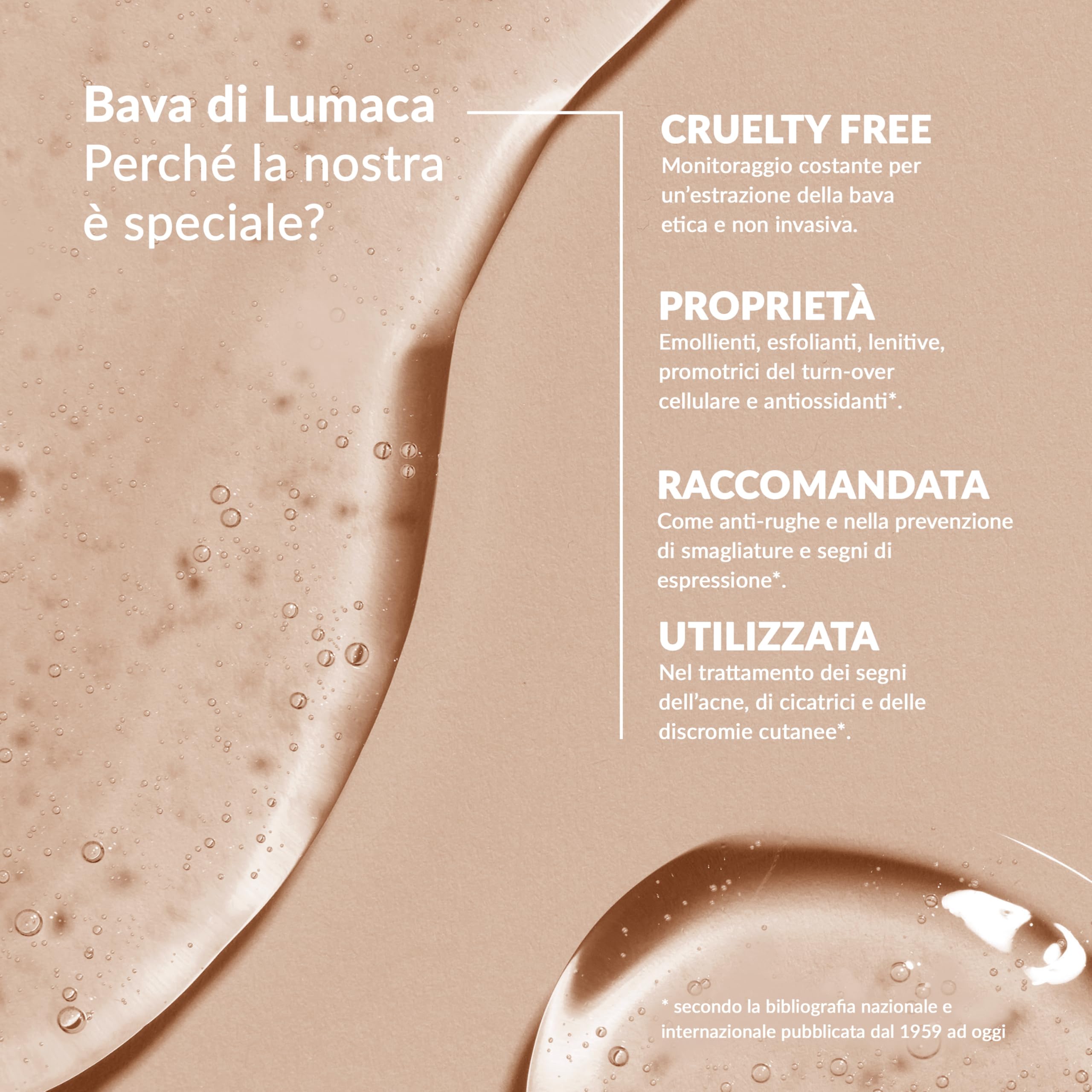 Nuvò - Scrub Viso Azione Esfoliante con Bava di Lumaca Bio 10%, 75 ml | con Acido Salicilico, Mandorla e Nocciola, pulizia profonda per uso quotidiano, per pelli miste, Made in Italy
