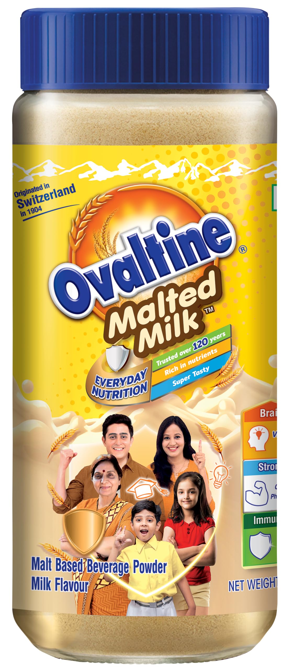 OVALTINE Malted Health Drink Chocolate Flavour Powder, Nutrition Drink Powder, Rich Malt & Cocoa Taste, Tasty Milk Mix Drink, Daily Energy & Growth Beverage for Kids & Adults, 450g (Pack of 2) — Amazon image 9