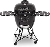Pit Boss Kamado Vs. Big Green Egg: Which Is Better? 4 Pit Boss 71220 Kamado Bbq Ceramic Grill Cooker, 22 Inch