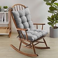 Vista 12 de Sweet Home Collection - Juego de cojines para silla mecedora (antideslizante, parte superior e inferior con lazos)