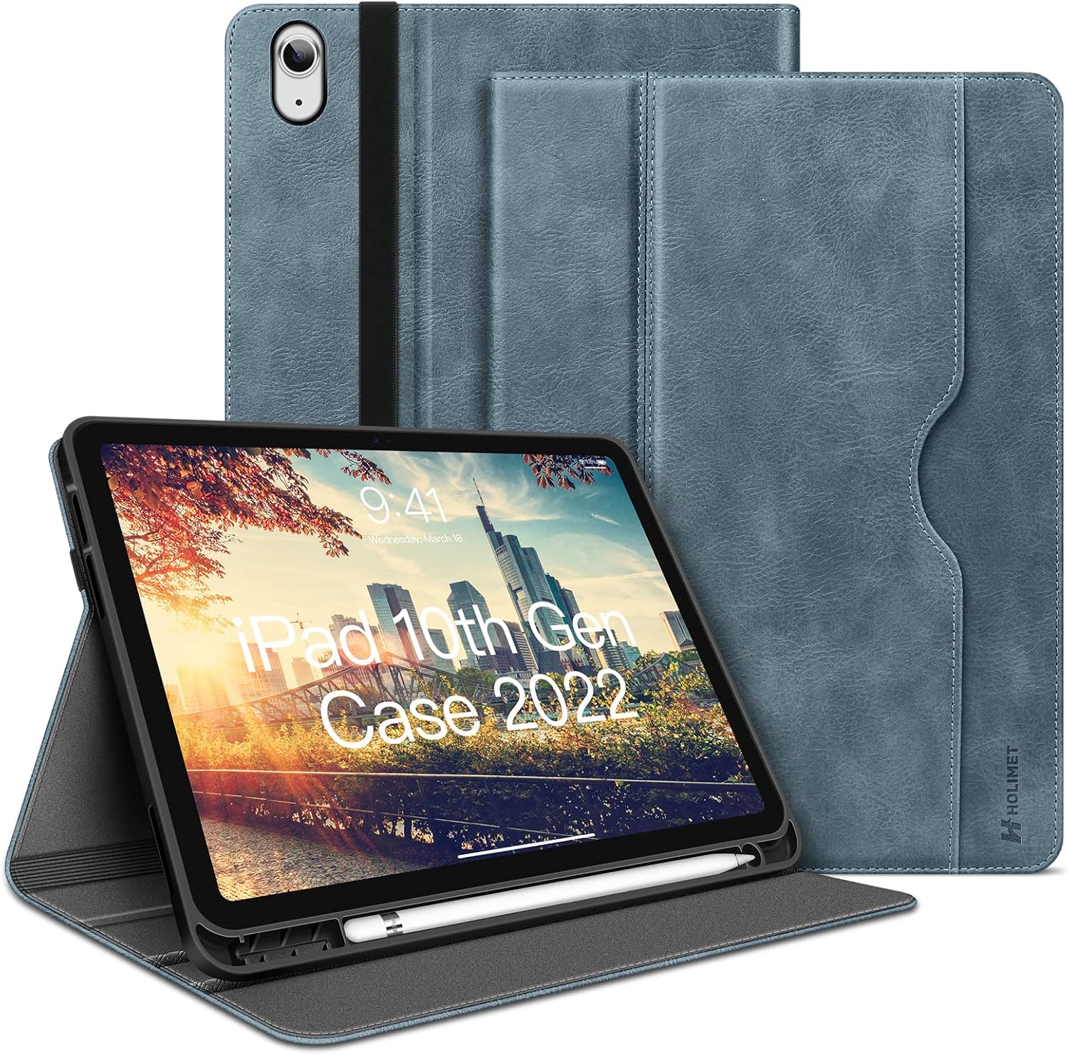 HOLIMET Case for iPad 10th Generation 2022 New iPad 10.9
